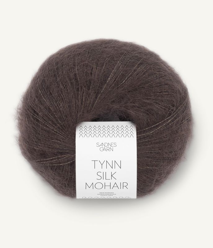 Tynn Silk Mohair 3880 Dark Chocolate